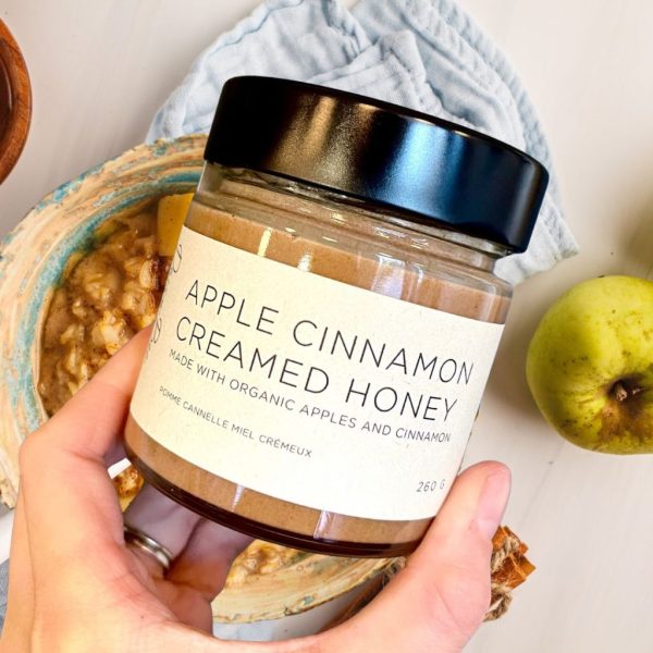 Apple Cinnamon Creamed Honey