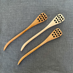 Wooden Honey Dipper