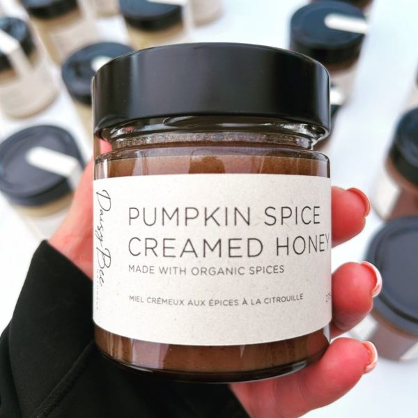 Pumpkin Spice Creamed Honey