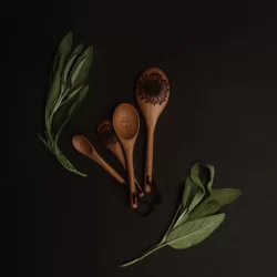 Sunflower Wooden Measuring Spoons