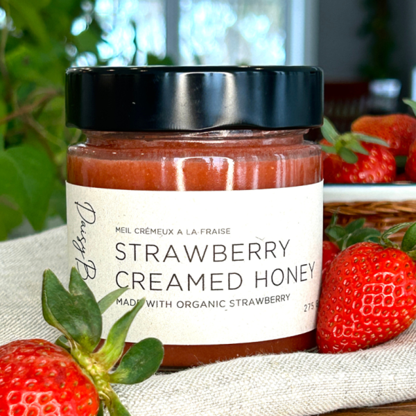 Strawberry Creamed Honey