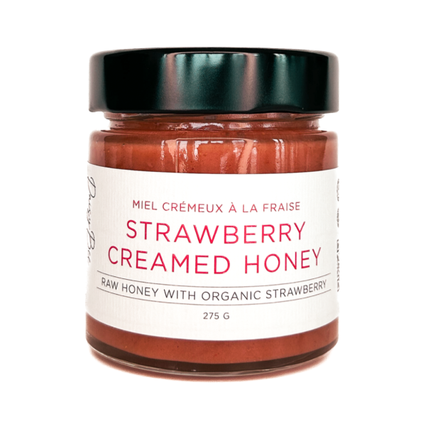 Strawberry Creamed Honey